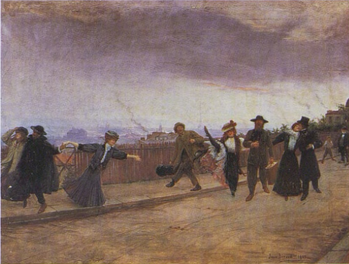 À Montmartre - Jean Béraud