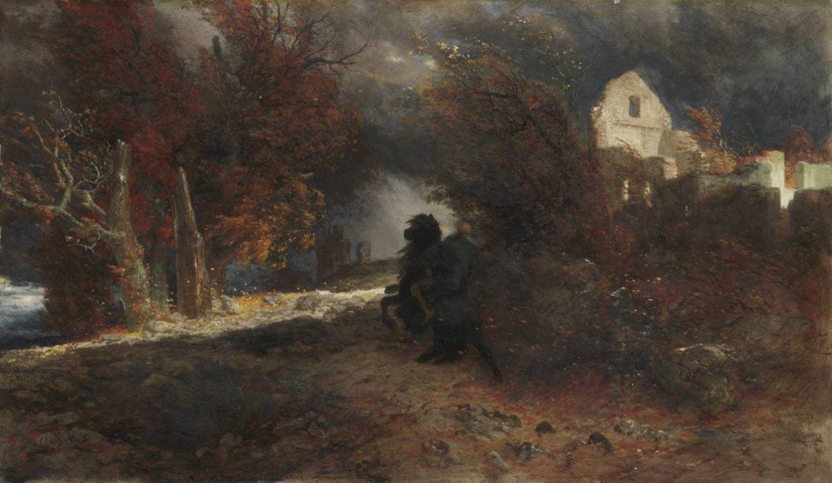 La chevauchée de la mort - Arnold Böcklin