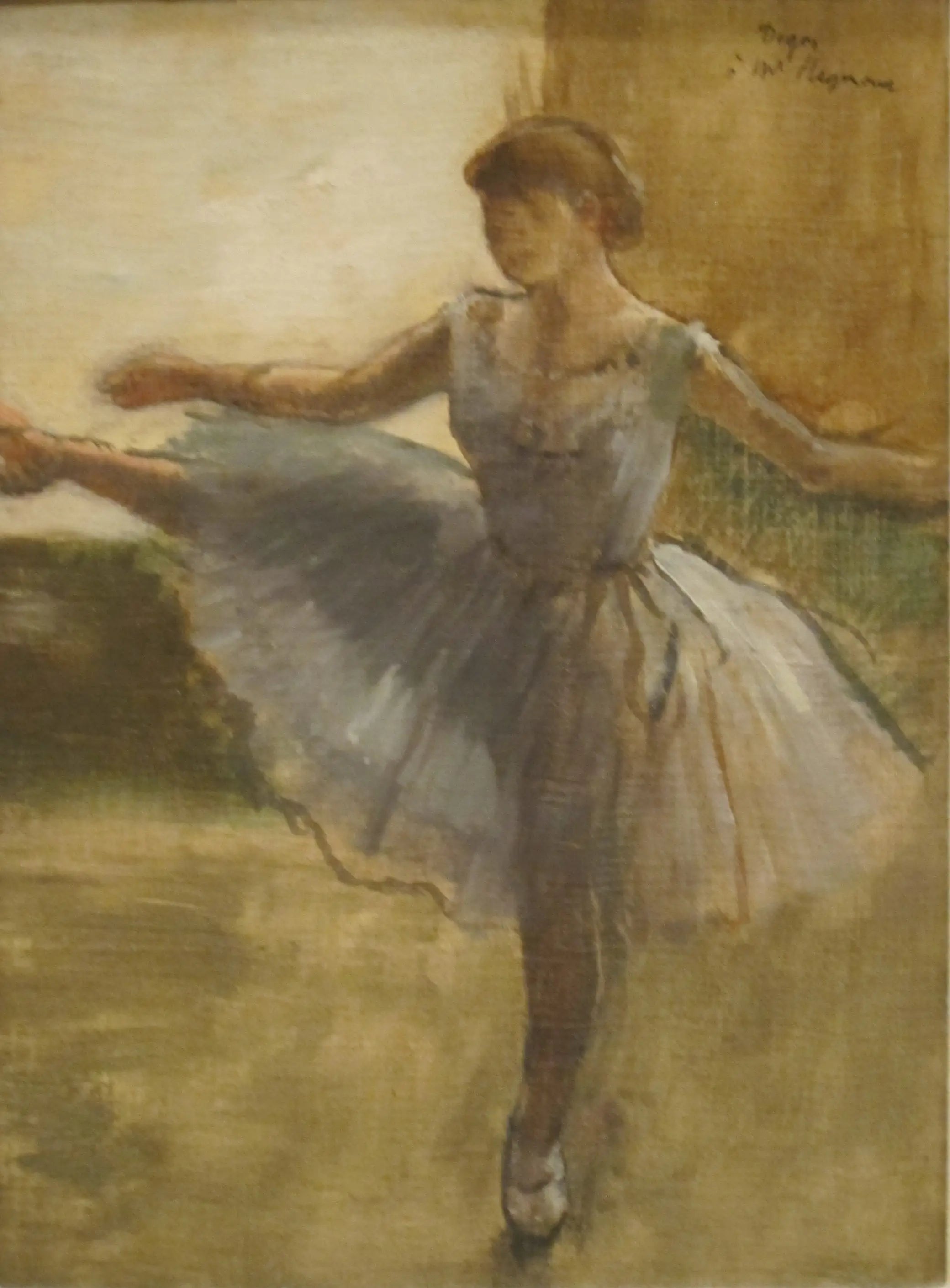 Reproduction du tableau « La ballerine - Edgar Degas » par Alpha Reproduction en peinture à l’huile