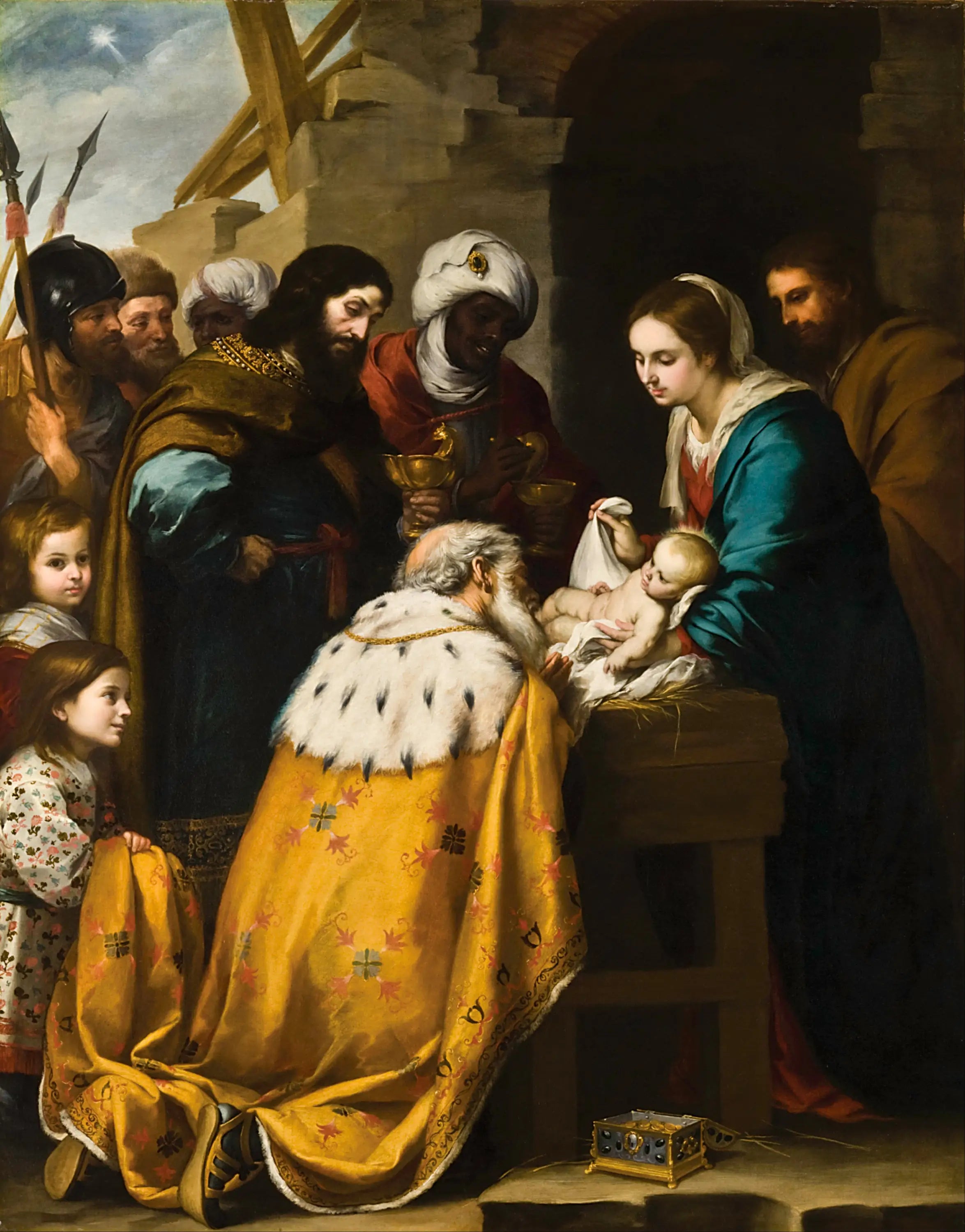 Adoration des Mages - Bartolomé Esteban Murillo - Alpha Reproduction