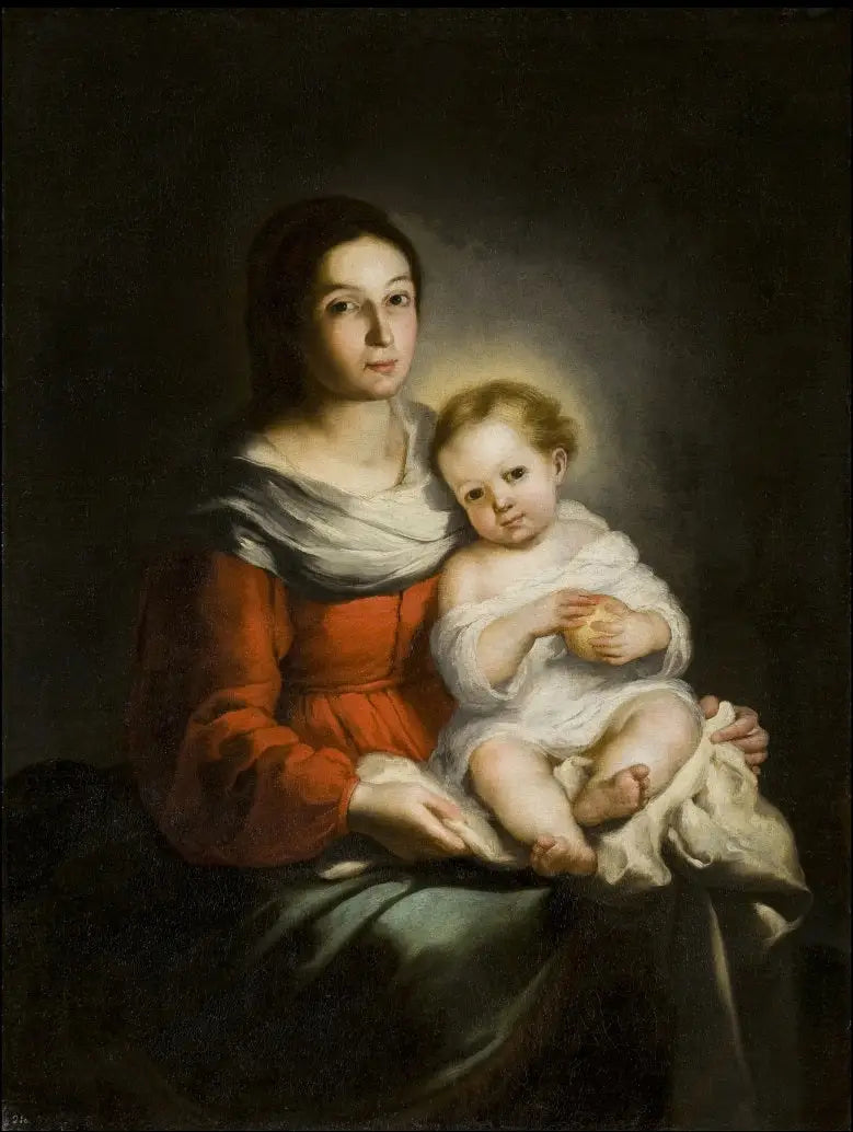 Madonna avec un enfant - Bartolomé Esteban Murillo - Alpha Reproduction