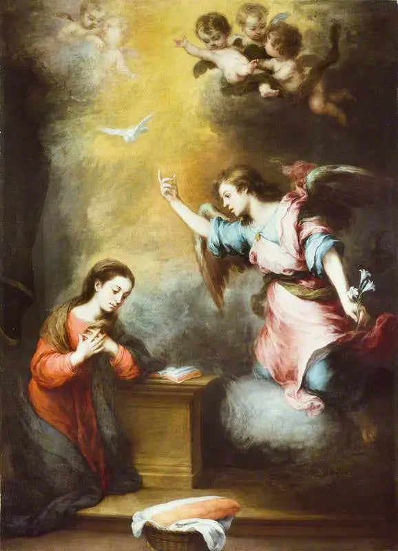 L’Annonciation - Bartolomé Esteban Murillo - Alpha Reproduction