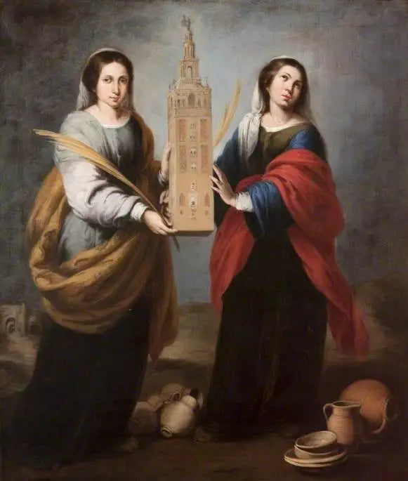 Santa Justa et Santa Rufina - Bartolomé Esteban Murillo - Alpha Reproduction
