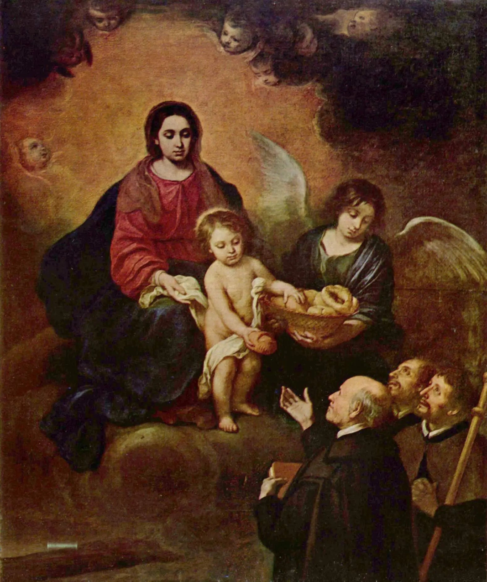 L’Enfant Jésus distribuant du pain aux pèlerins - Bartolomé Esteban Murillo - Alpha Reproduction