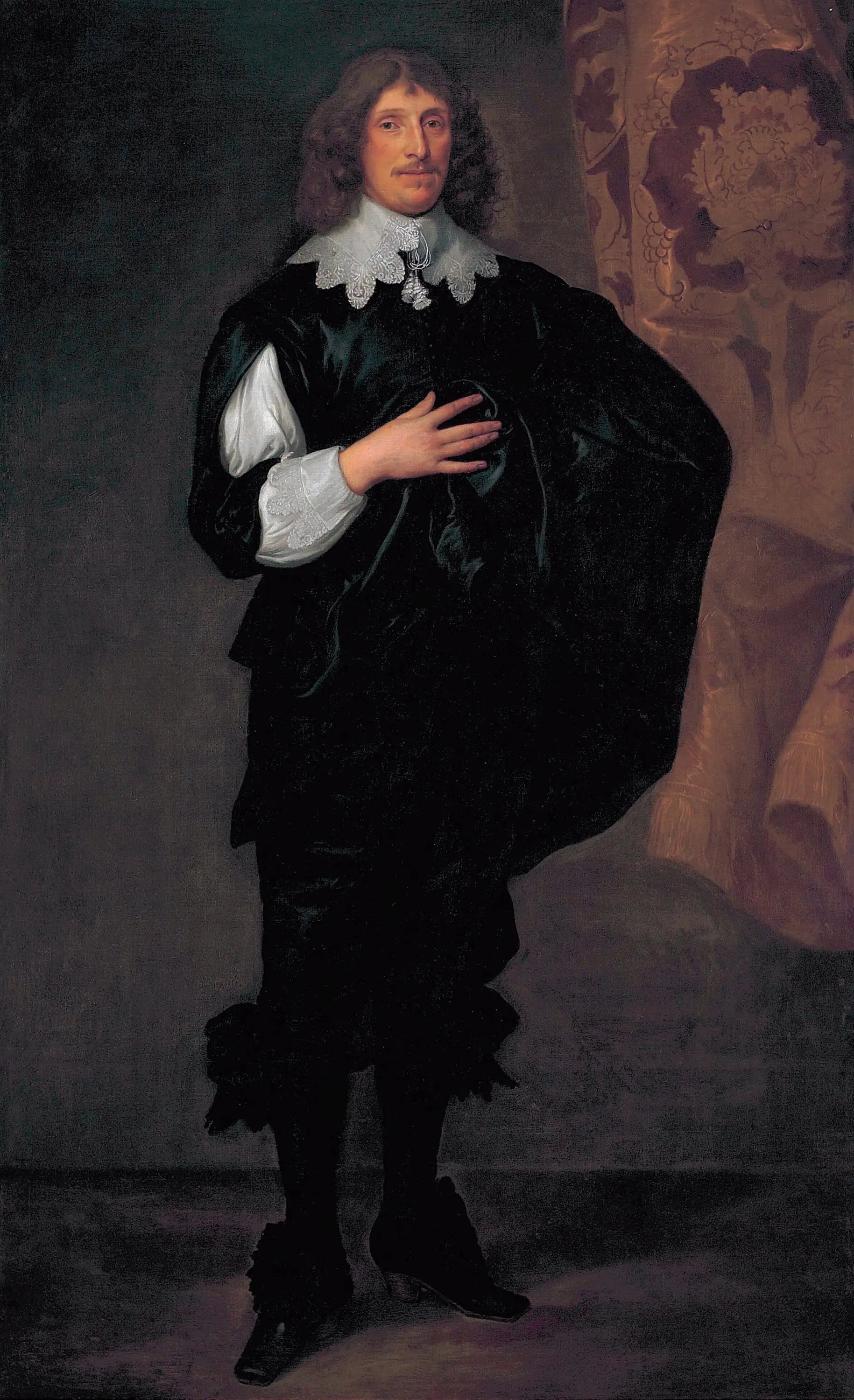 Portrait de Sir Basil Dixwell 1er baronnet de Tirlingham (1585-1642) - Antoine van Dyck - Alpha Reproduction