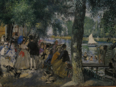 Reproduction du tableau « La Grenouillère - Pierre-Auguste Renoir » par Alpha Reproduction en peinture à l’huile