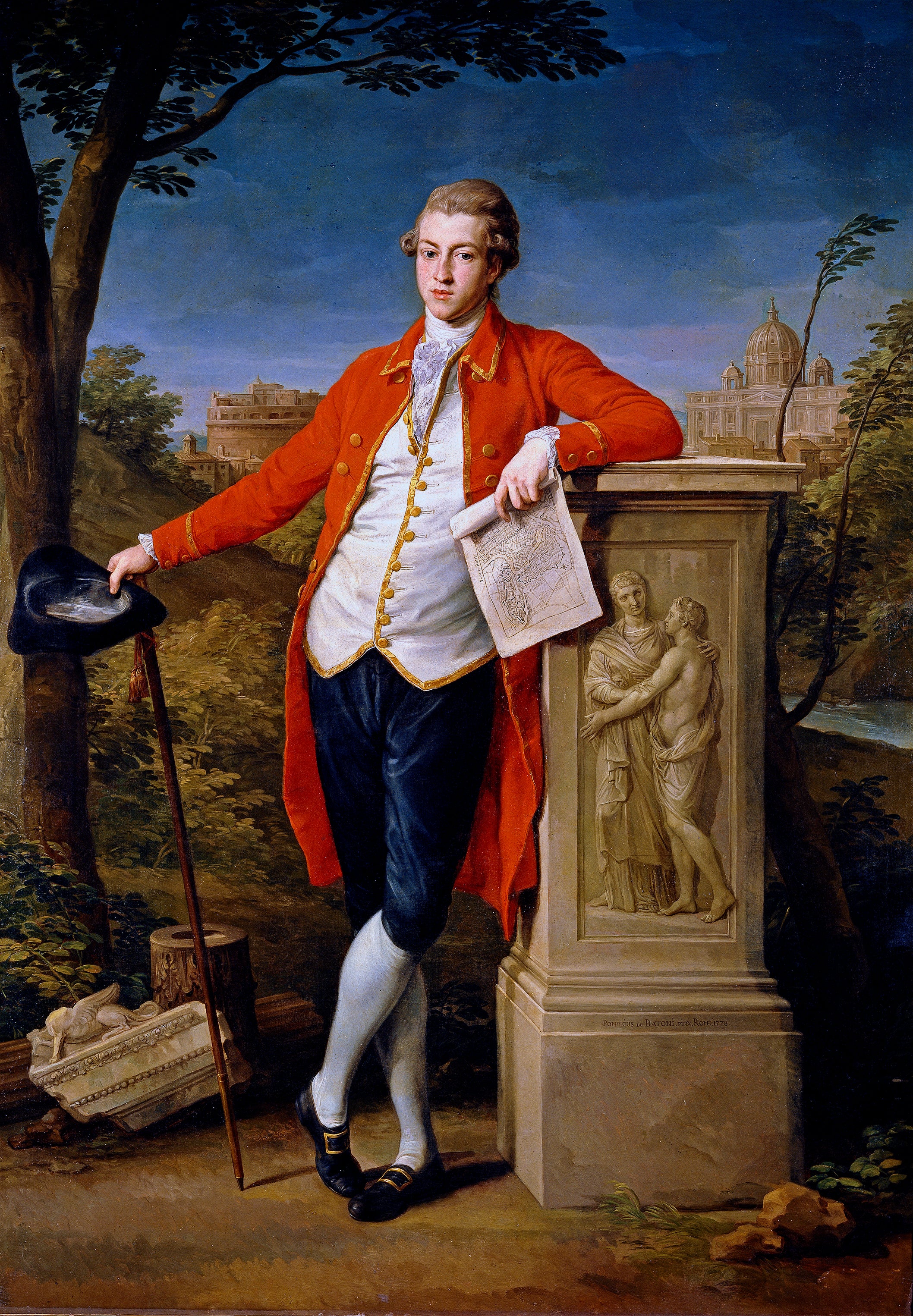 Francis Basset, Ier baron de Dunstanville - Pompeo Batoni