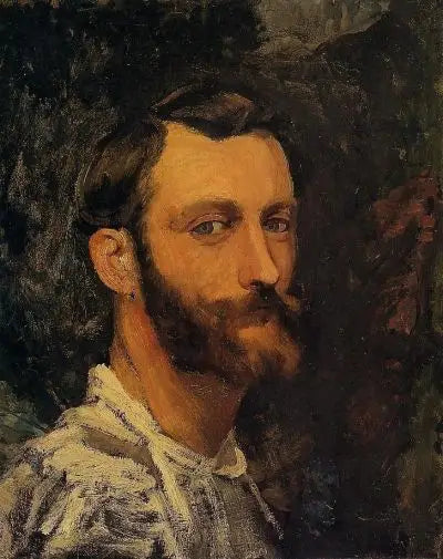 Reproduction du tableau « Autoportrait - Frédéric Bazille » par Alpha Reproduction en peinture à l’huile