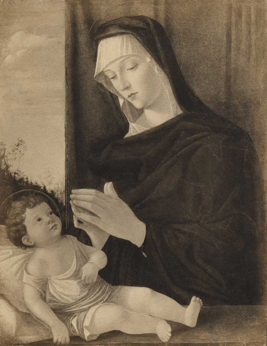 Vierge adorant l'Enfant - Marco Basaiti