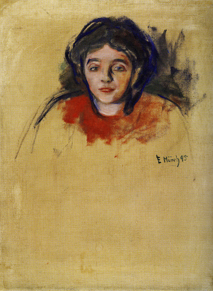Reproduction du tableau « Modèle de Berlin - Edvard Munch » par Alpha Reproduction en peinture à l’huile