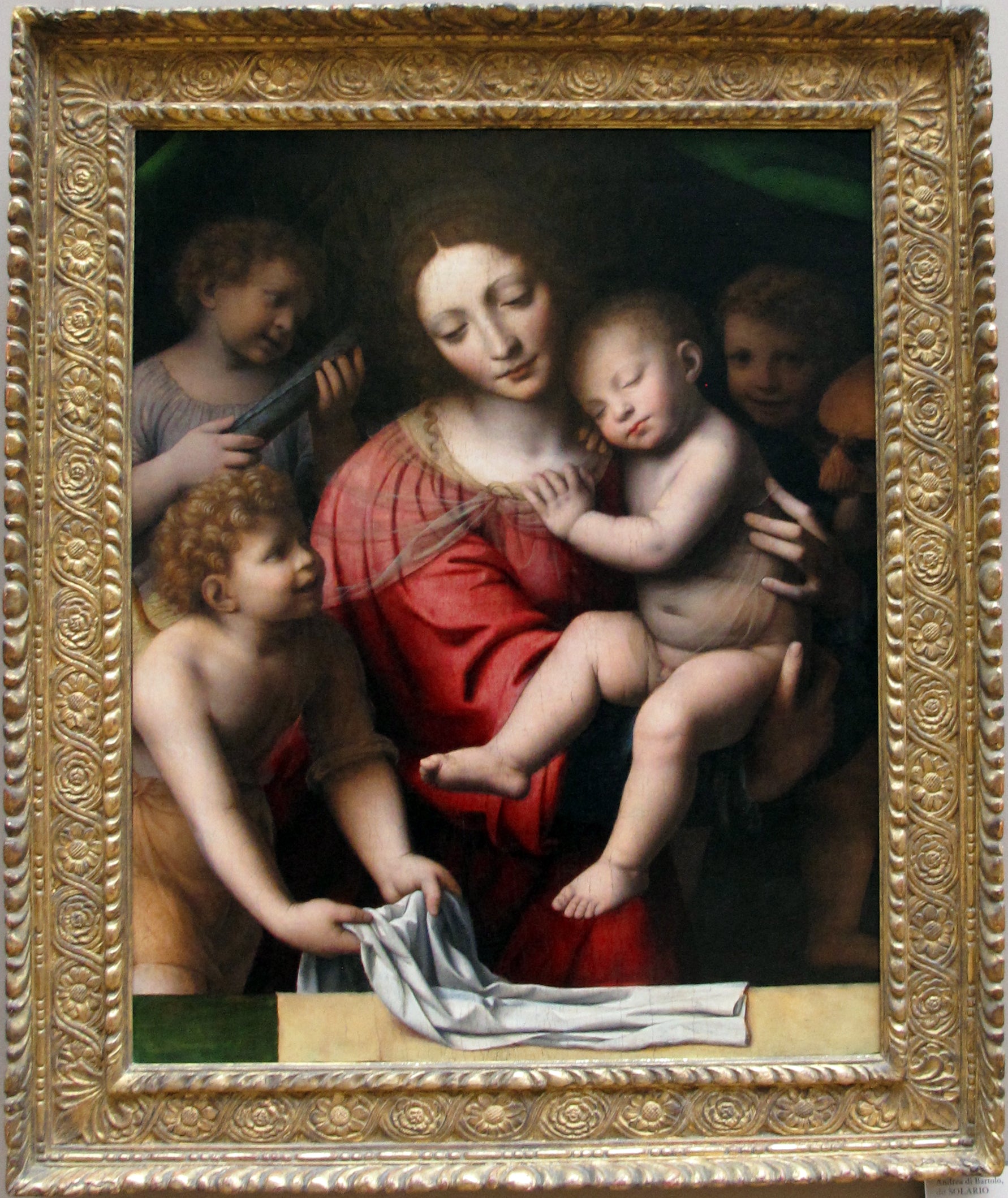 Le Sommeil de l'Enfant Jésus - Bernardino Luini