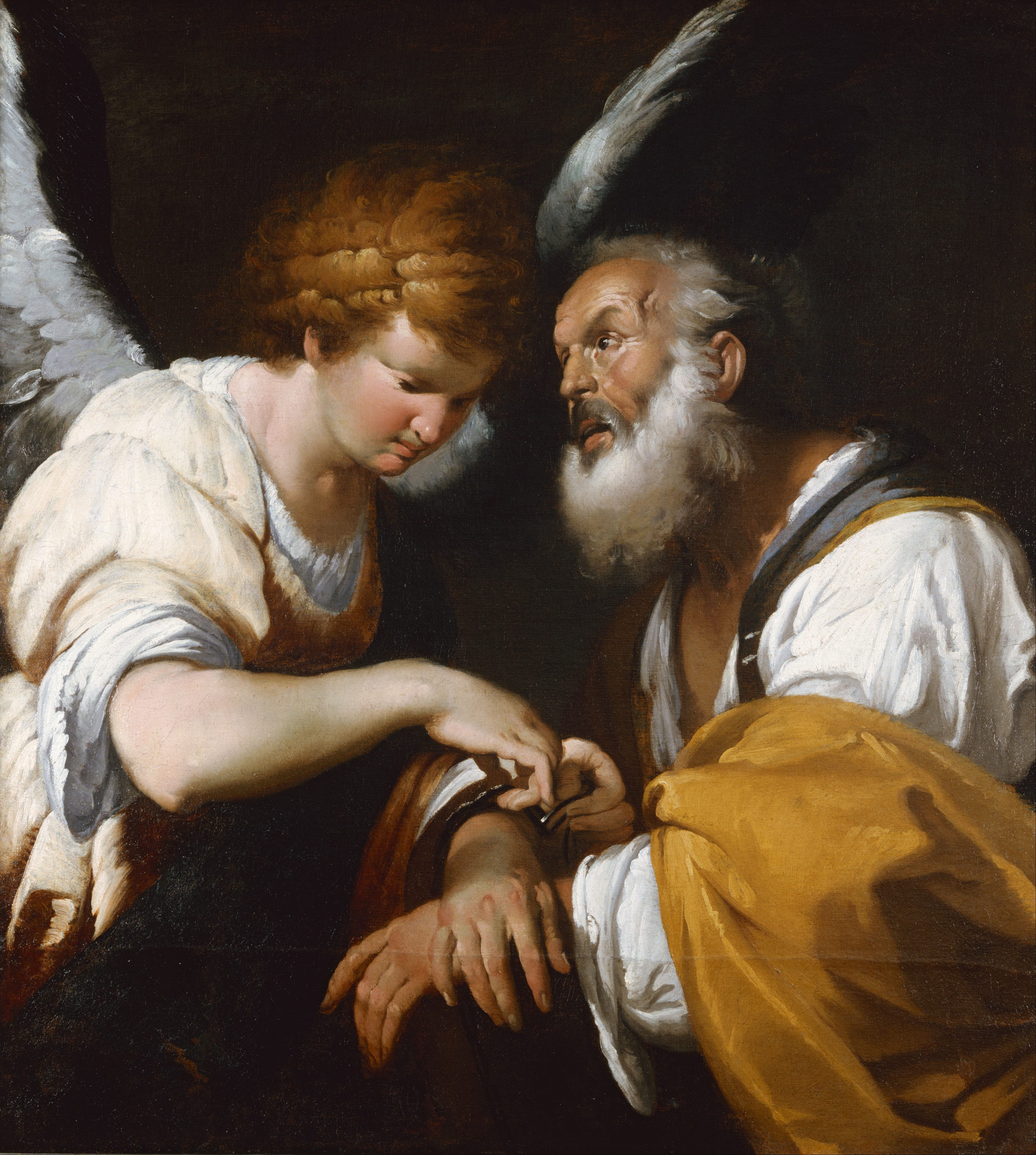 La libération de Saint Pierre - Bernardo Strozzi