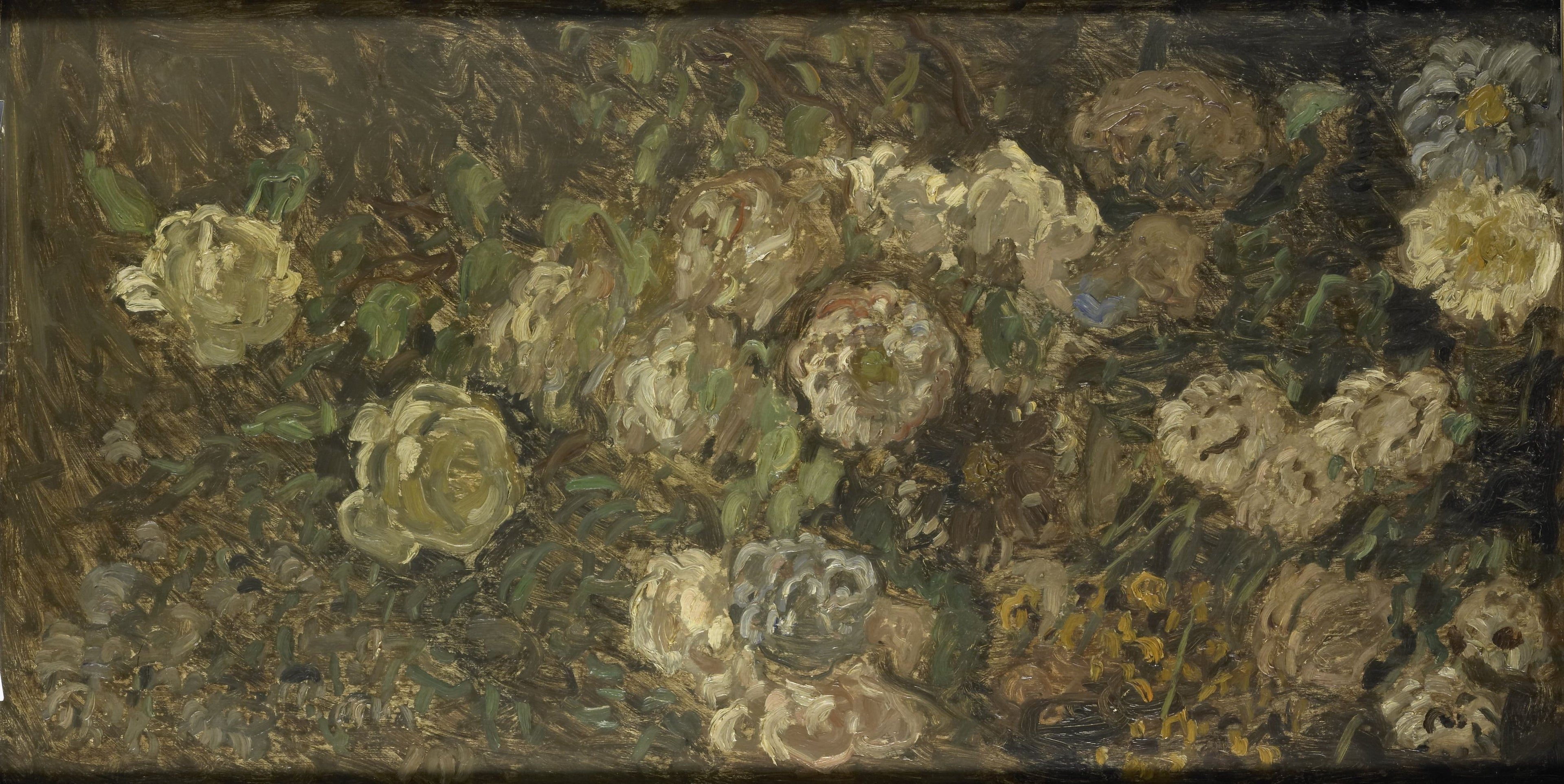 Reproduction du tableau « Les fleurs - Claude Monet » par Alpha Reproduction en peinture à l’huile