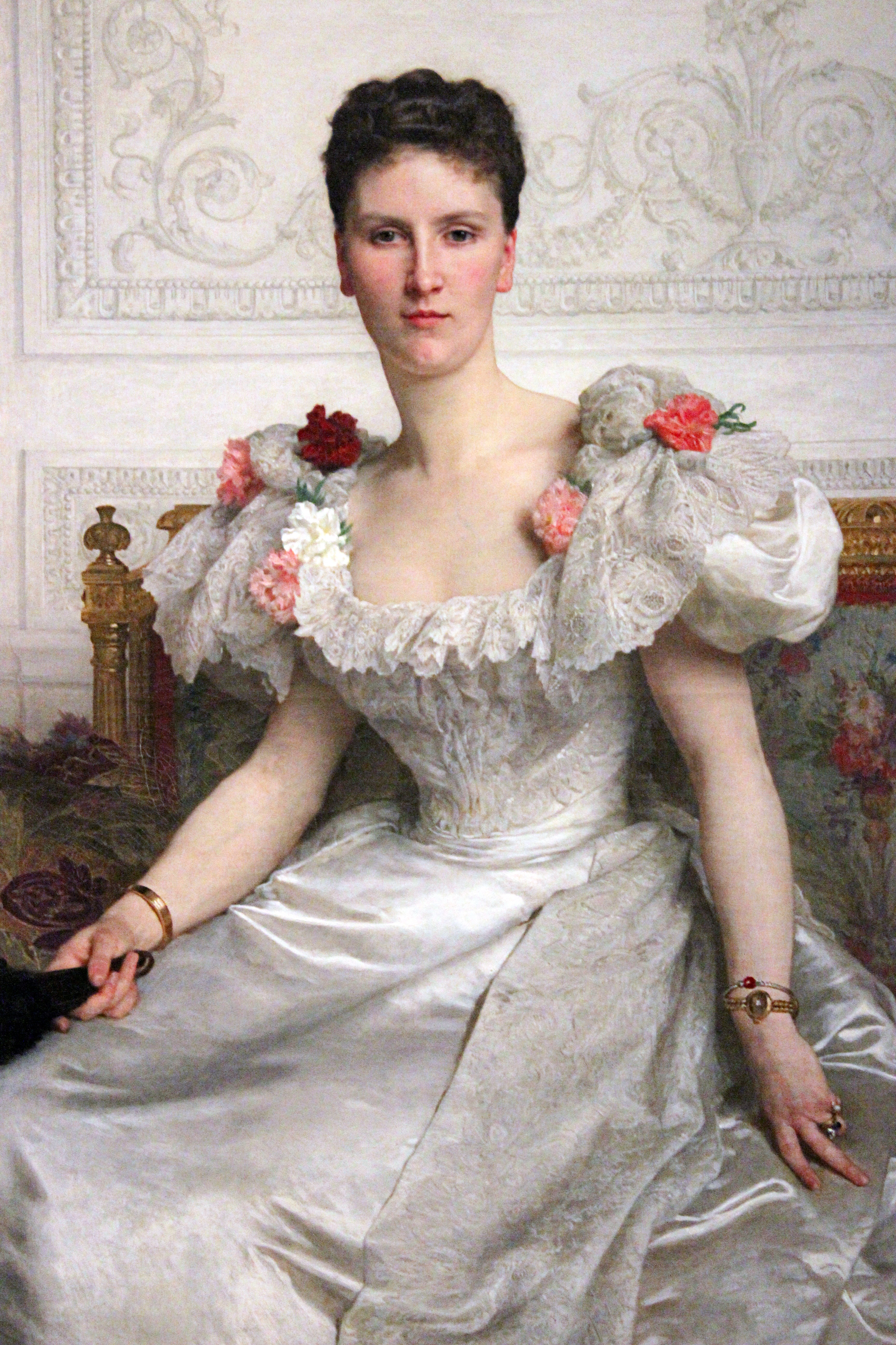 Reproduction du tableau « Portrait de Louise de Rohan-Chabot, comtesse de Cambacérès - Bouguereau » par Alpha Reproduction en peinture à l’huile