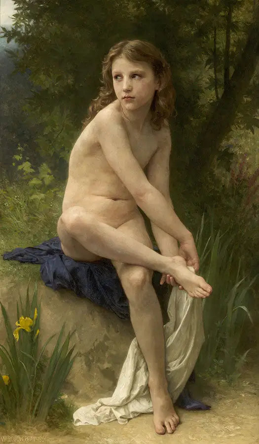 Reproduction du tableau « Innocence - Bouguereau » par Alpha Reproduction en peinture à l’huile