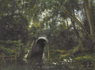 Bras de Seine du côté de Neuilly - Stanislas Lépine - Alpha Reproduction