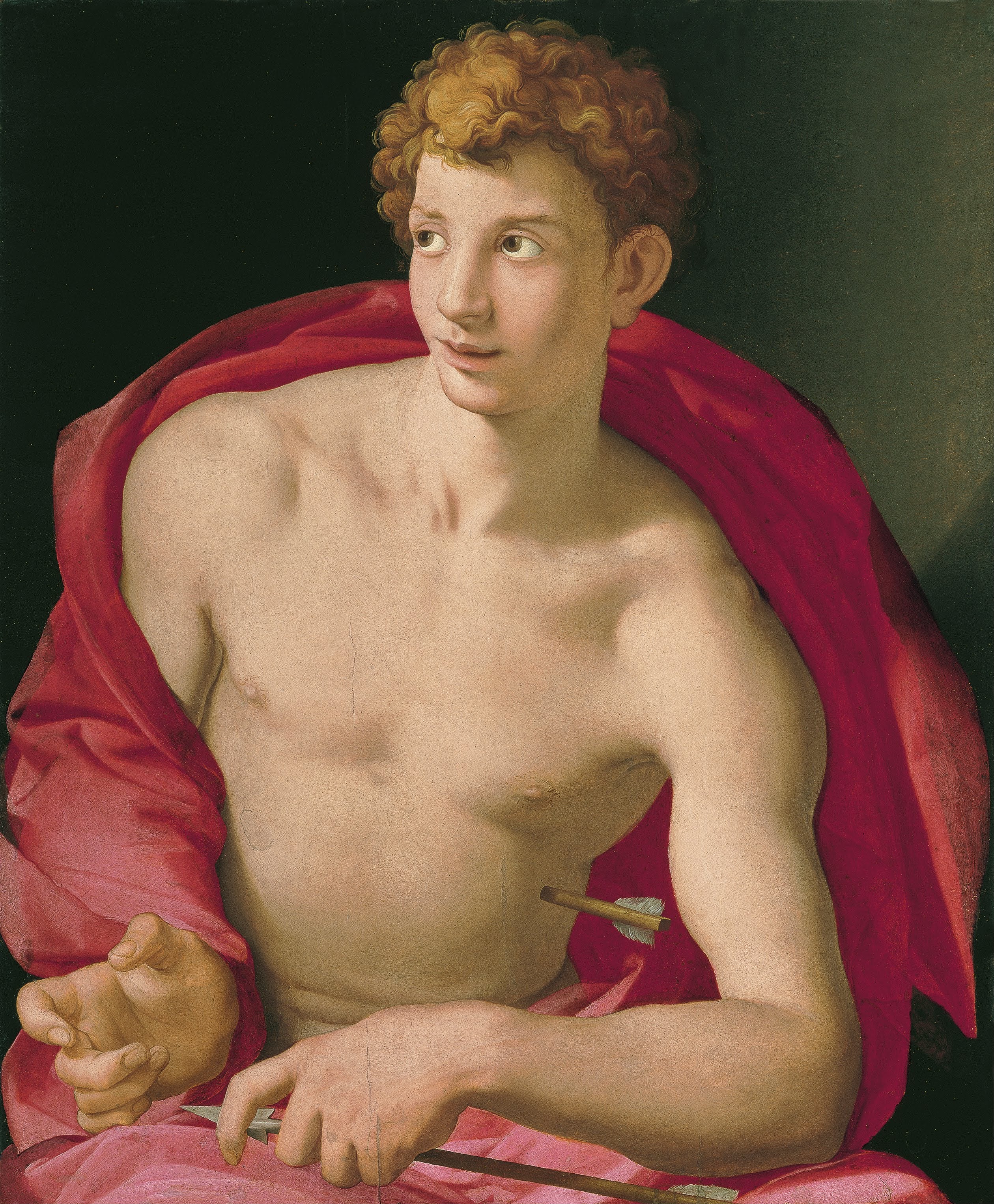 Portrait d'un jeune à Saint-Sébastien - Bronzino