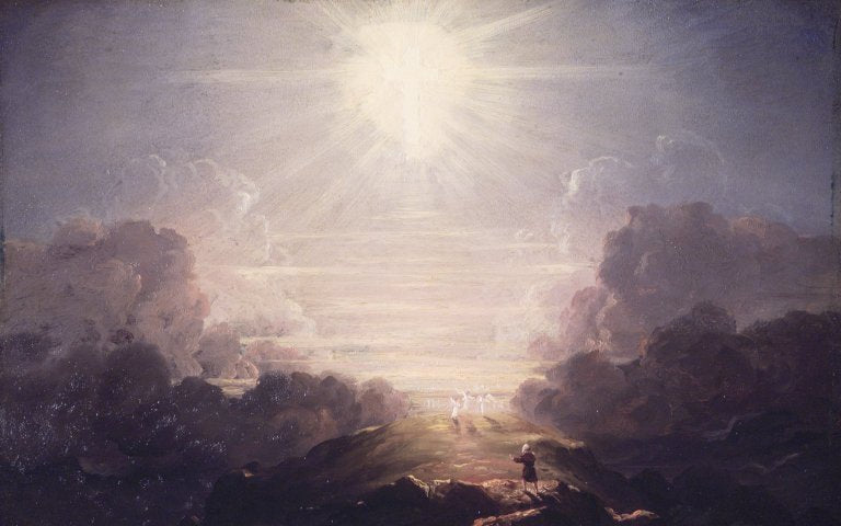 Étude pour La Croix et le Monde - Thomas Cole