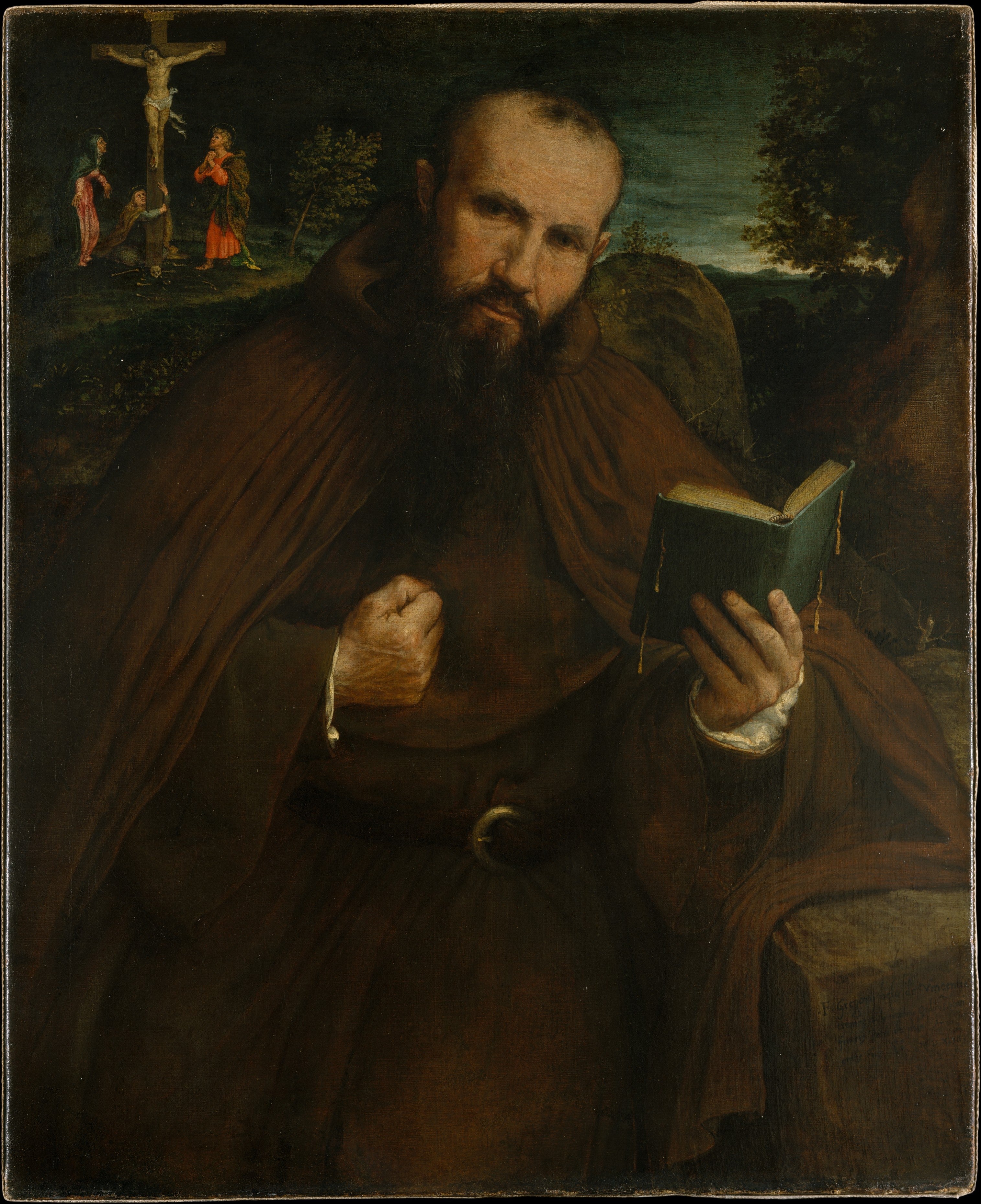 Portrait du frère Gregorio Belo de Vicence - Lorenzo Lotto