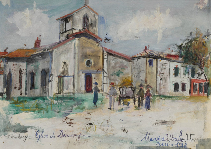Église de Domrémy (1928) - Maurice Utrillo