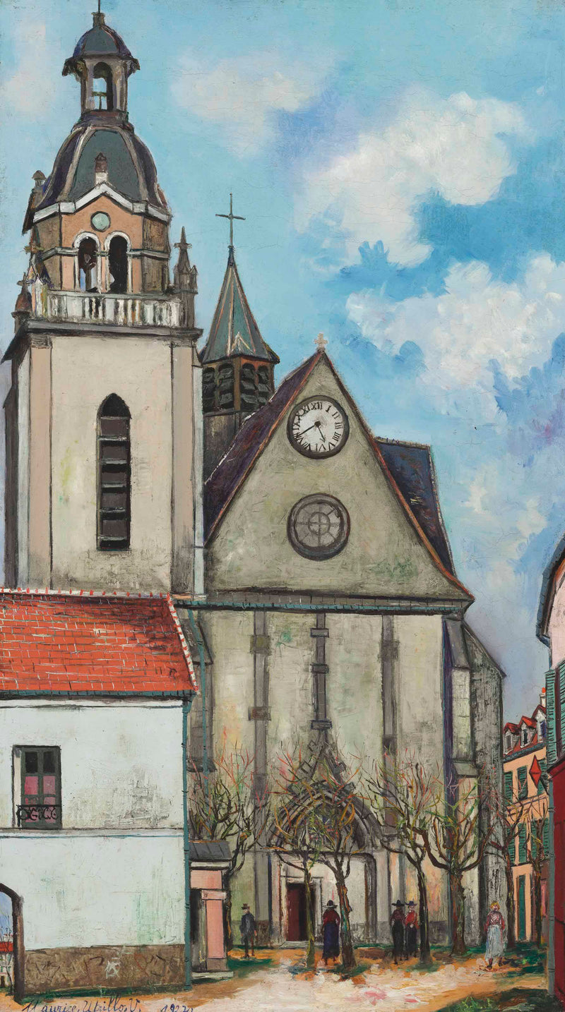 Église de Limours (1922) - Maurice Utrillo