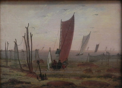 Reproduction du tableau « Matin - Caspar David Friedrich » par Alpha Reproduction en peinture à l’huile