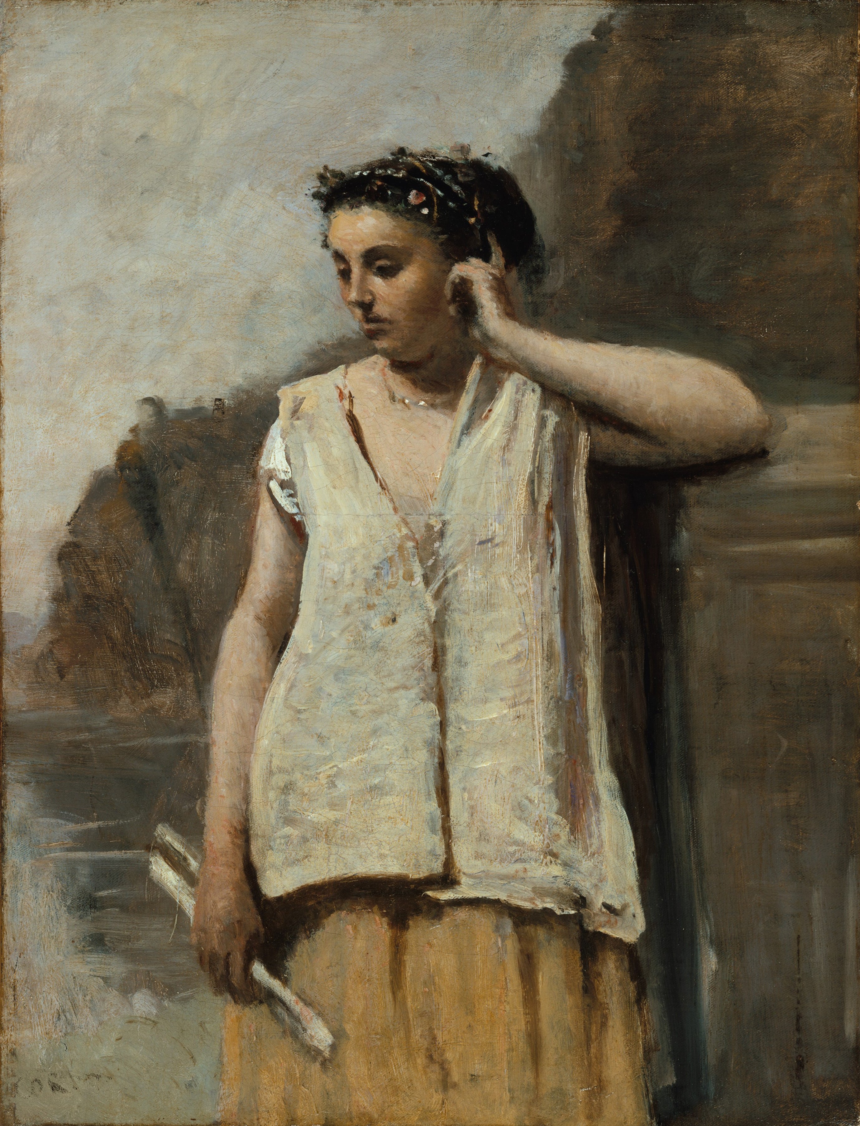 La Muse : L'Histoire - Jean-Baptiste Camille Corot