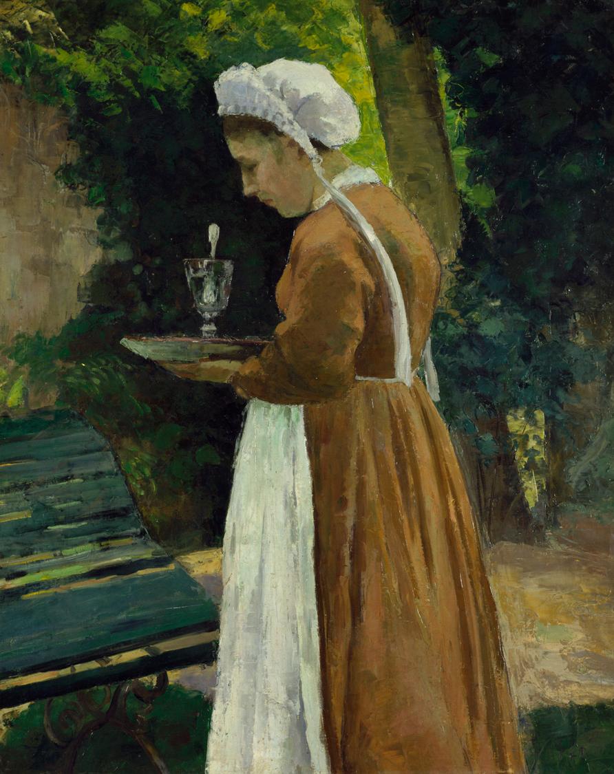 Reproduction du tableau « La servante - Camille Pissarro » par Alpha Reproduction en peinture à l’huile