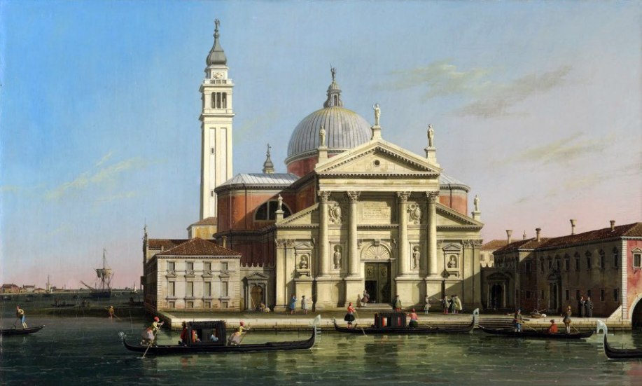 Venise : l'église de San Giorgio Maggiore - Canaletto