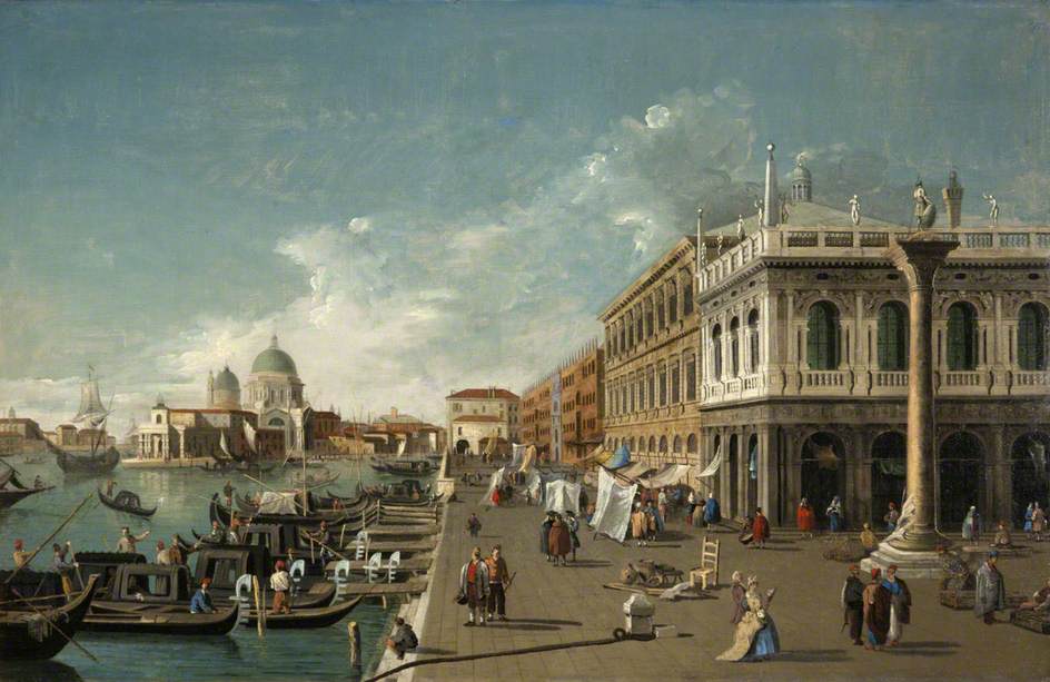 Le Molo, Venise - Canaletto
