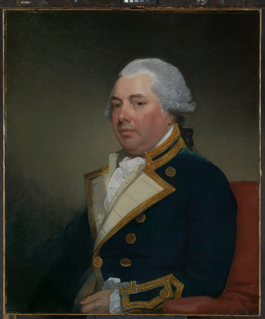 Capitaine Sir William Abdy, Bt, vers 1732-1803 - Gilbert Stuart