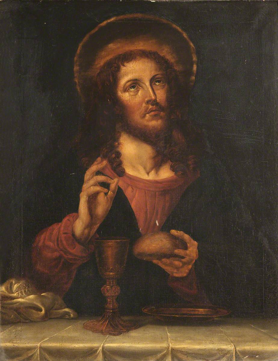 Le Christ bénissant les sacrements - Carlo Dolci
