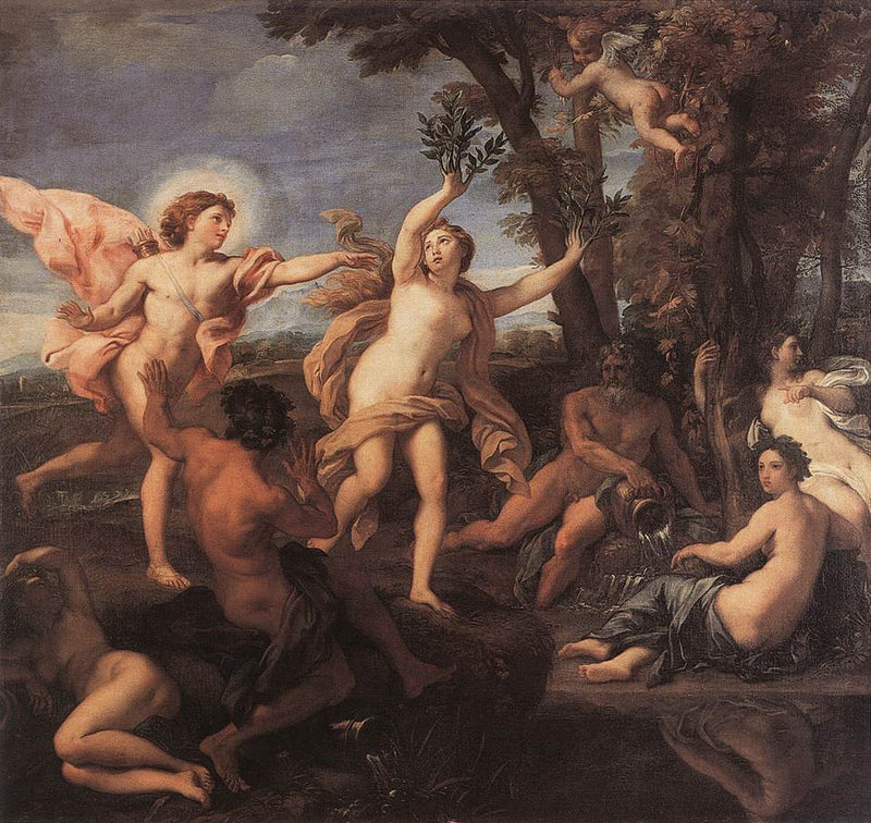 Apollon à la poursuite de Daphné - Carlo Maratta