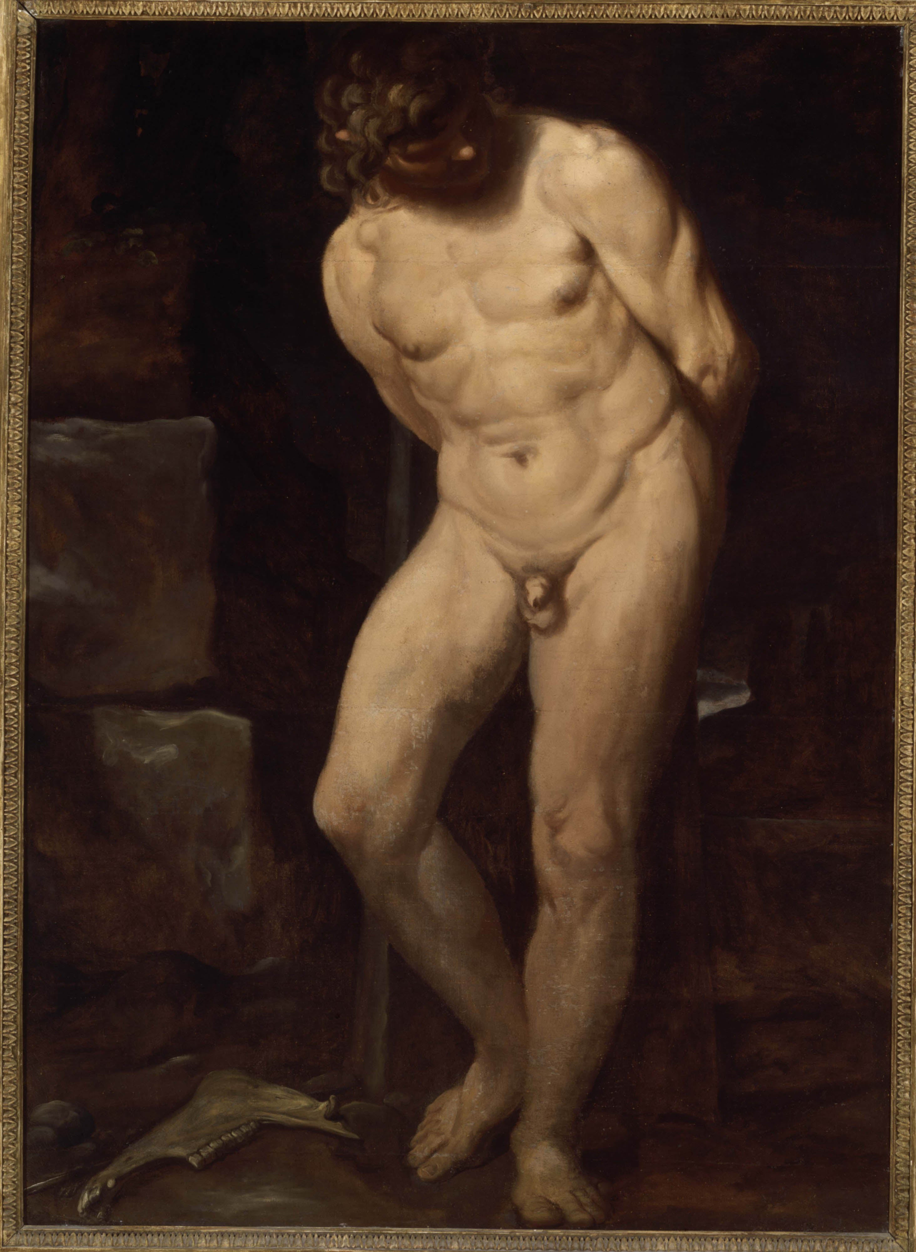 Samson enchaîné - Annibale Carracci
