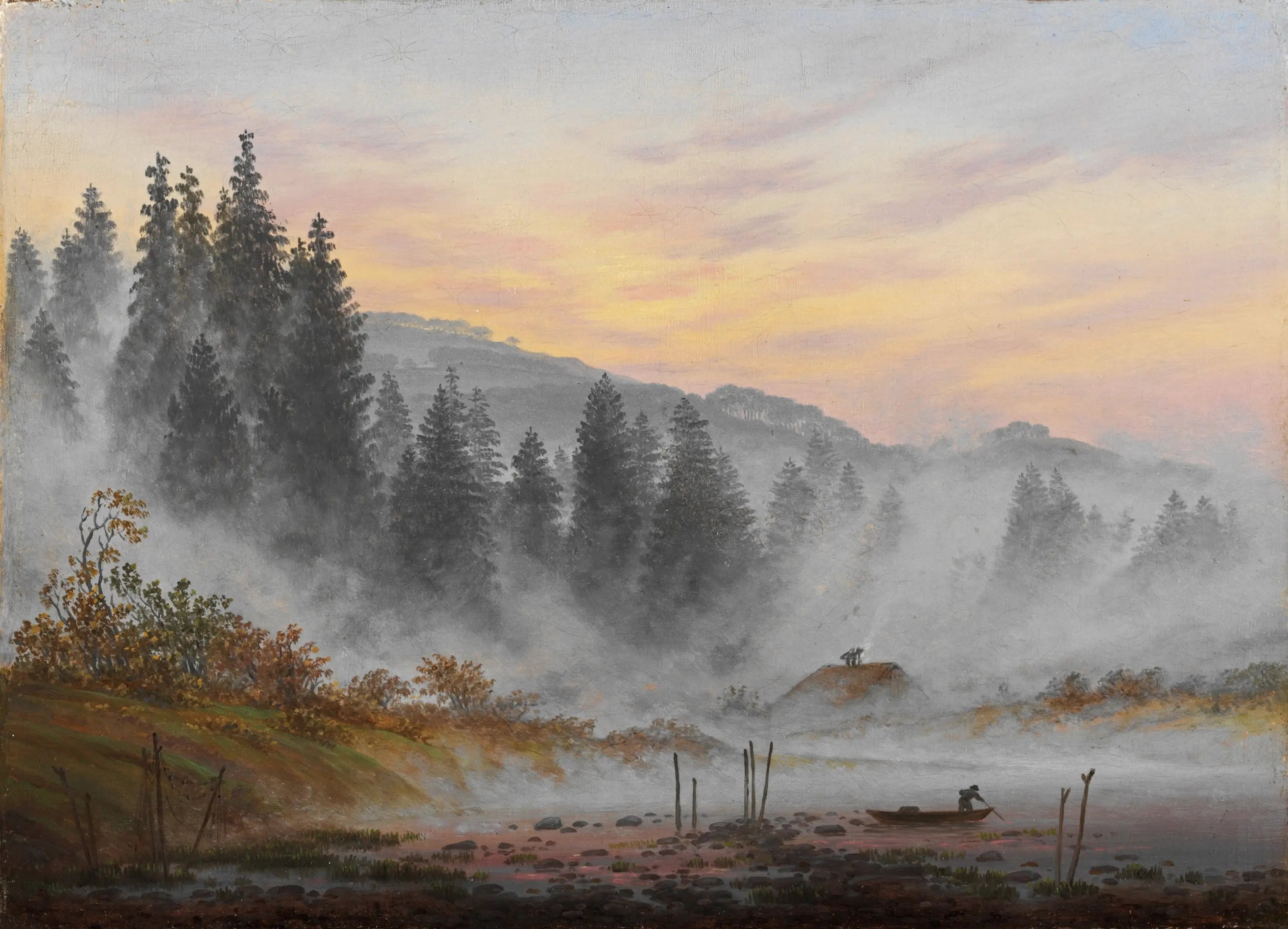 Reproduction du tableau « Le Matin - Caspar David Friedrich » par Alpha Reproduction en peinture à l’huile