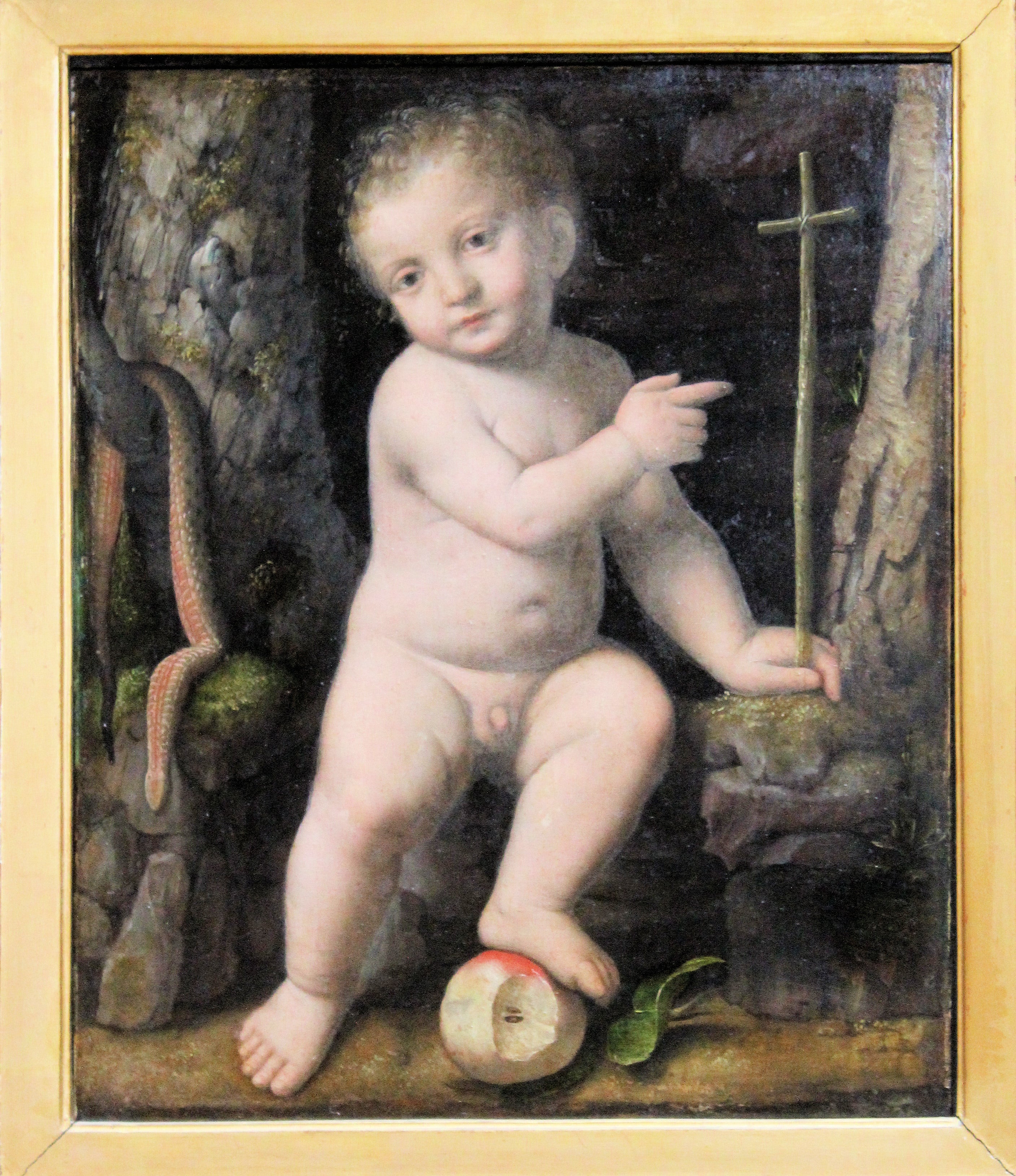 L'Enfant Jésus, sauveur du monde - Bernardino Luini
