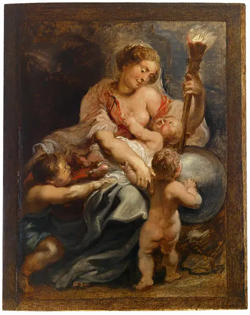 La charité éclaire le monde - Peter Paul Rubens - Alpha Reproduction