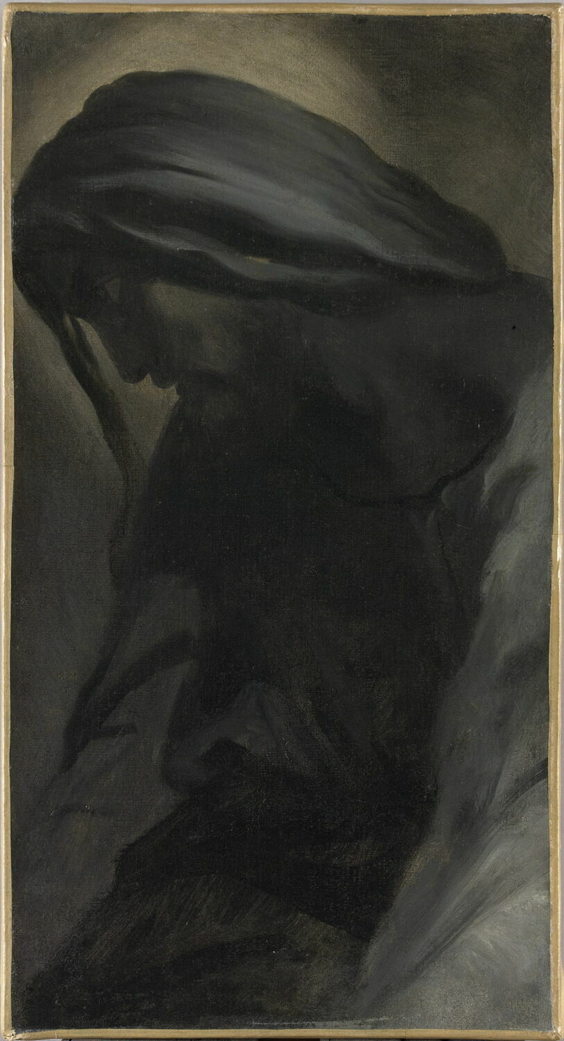 Tête de Christ - Théodore Chassériau