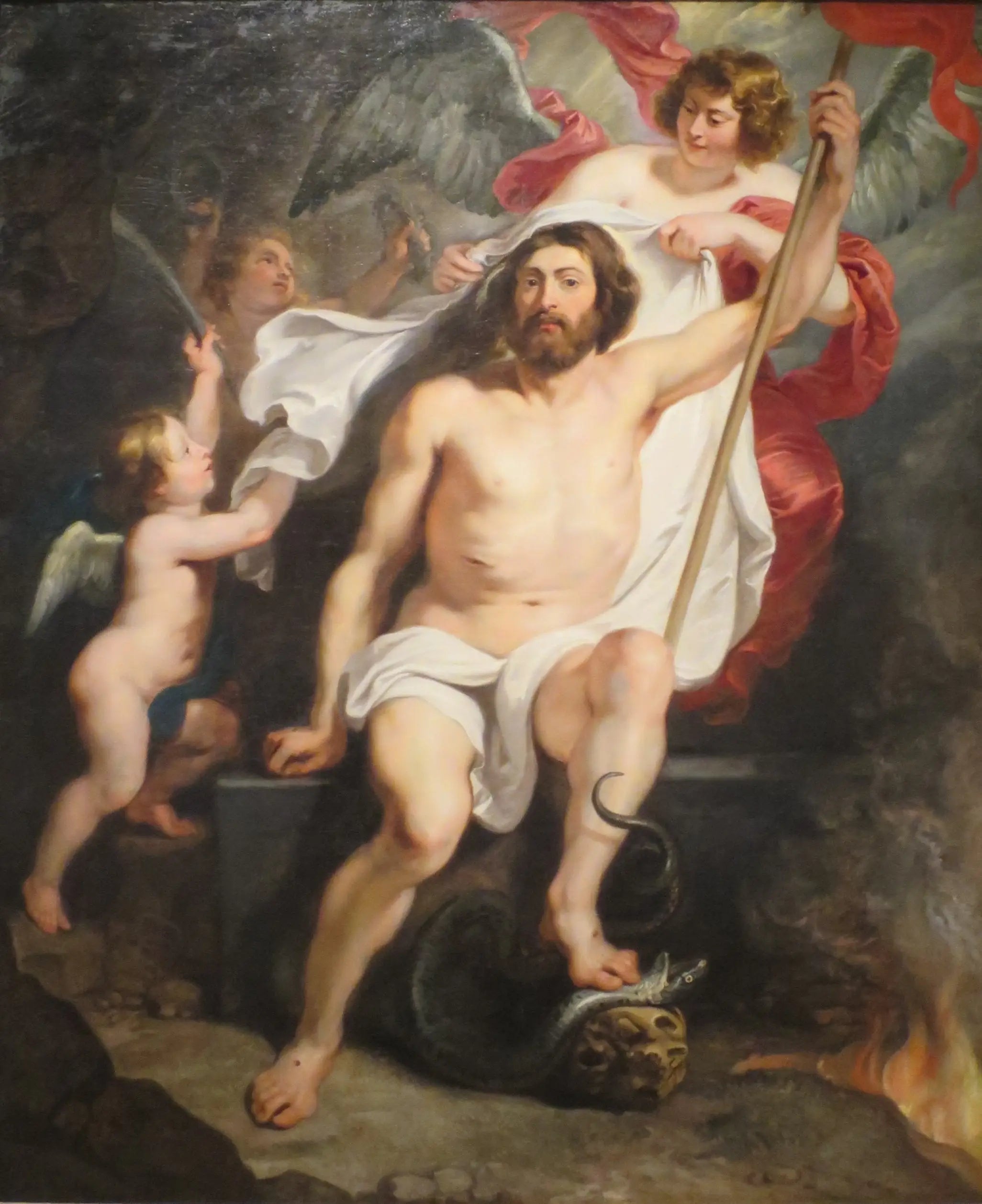 Le Christ triomphant du péché et de la mort - Peter Paul Rubens - Alpha Reproduction