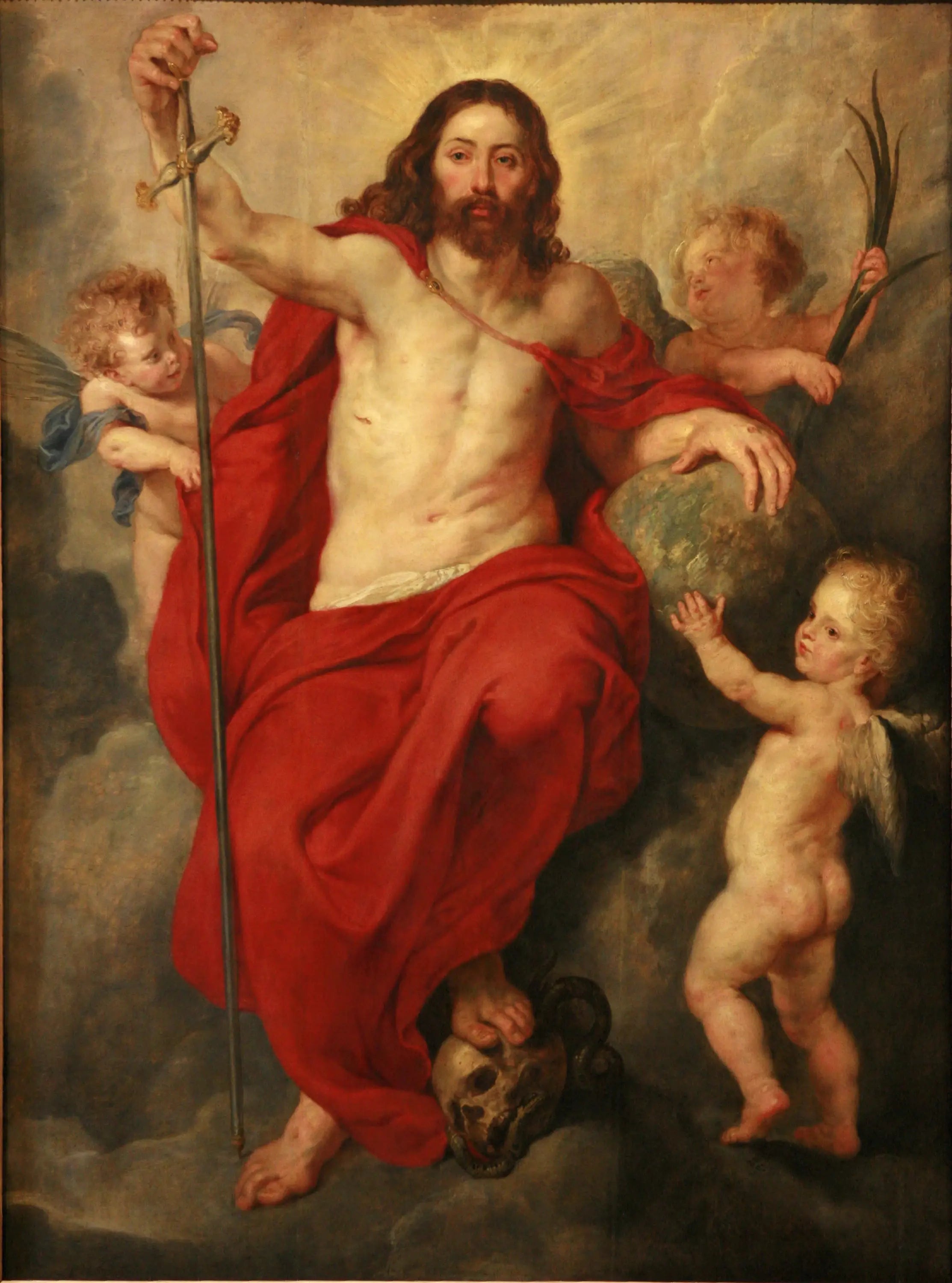 le Christ triomphant de la Mort et du Péché - Peter Paul Rubens - Alpha Reproduction