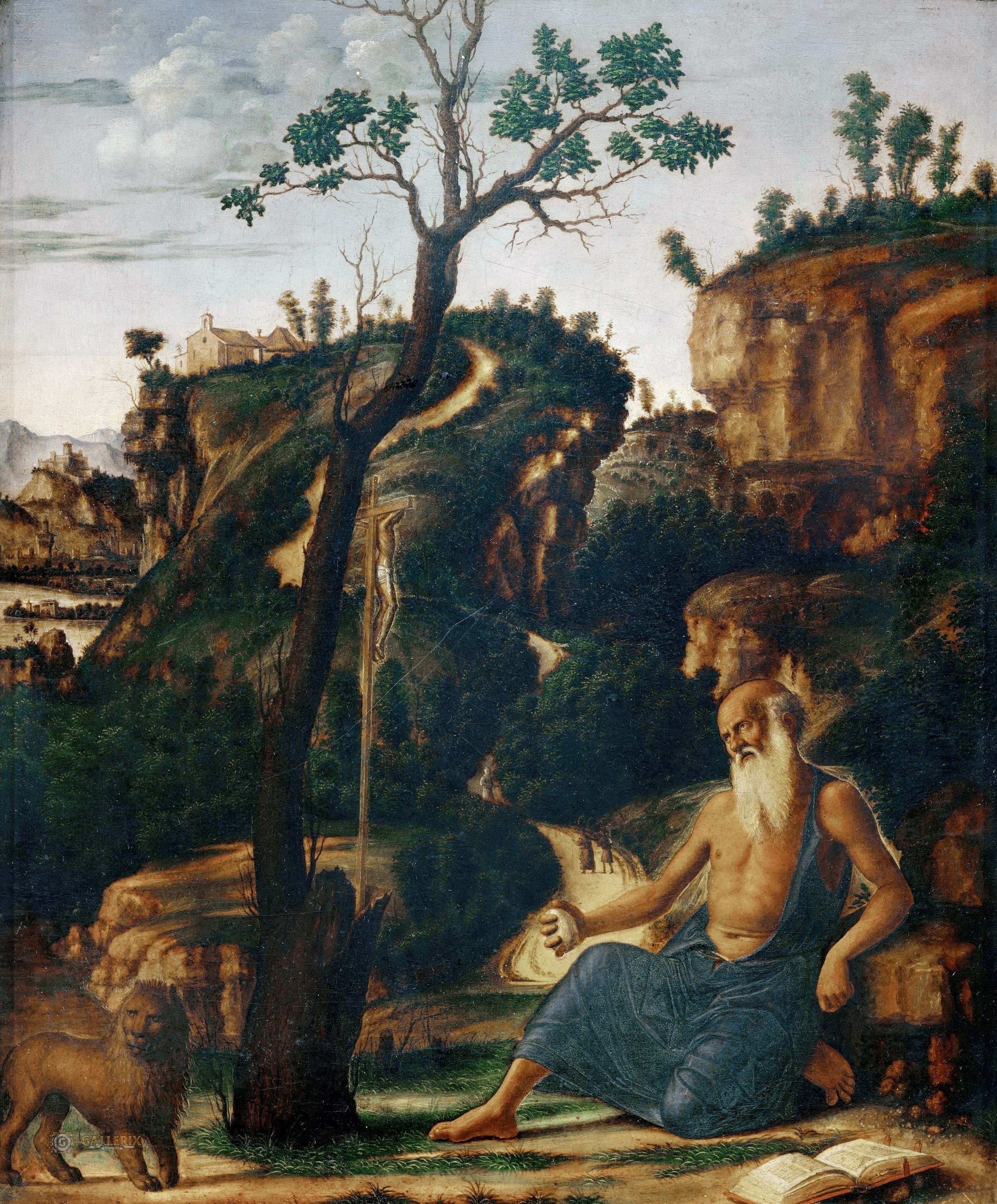 Jérôme dans le désert - Cima da Conegliano