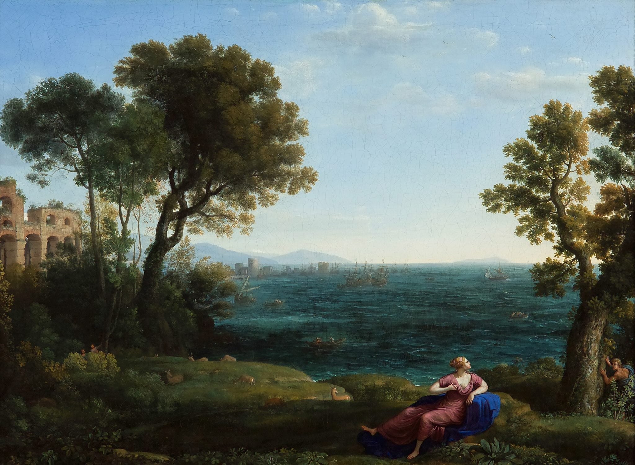 Ariane et Bacchus à Naxos - Claude Lorrain