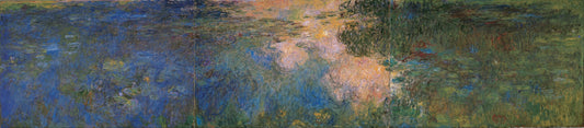 🌊 הבריכה עם נימפות – טריפטיך (1917–1919)