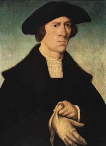 Portrait d'un homme inconnu - Joos van Cleve