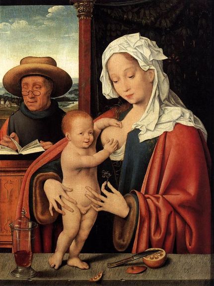 Sainte Famille - Joos van Cleve