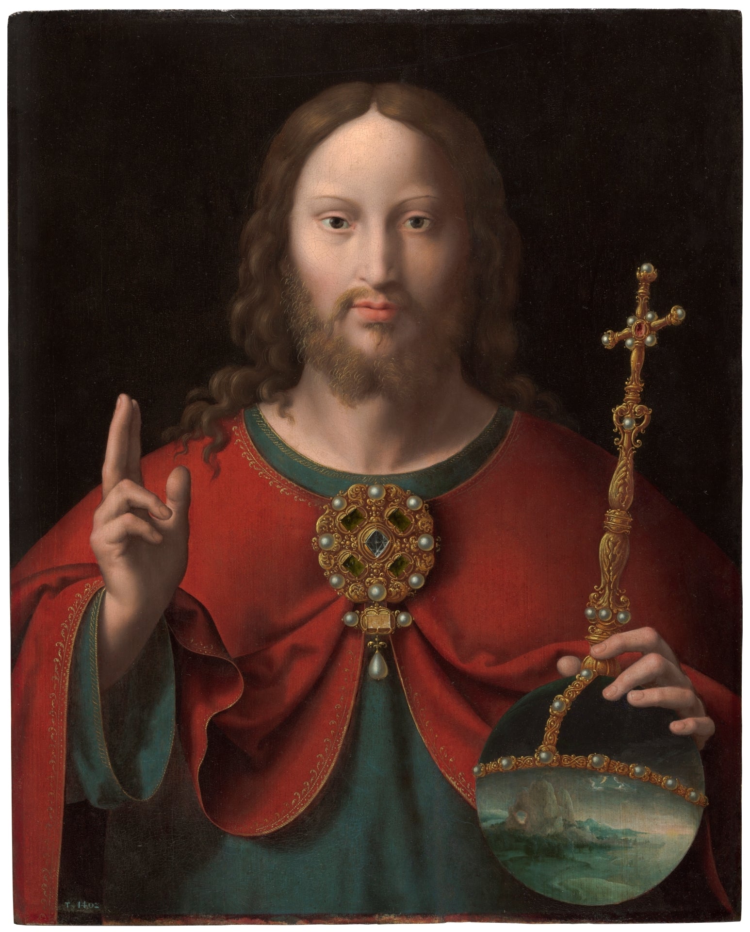 Christ le Sauveur - Joos van Cleve