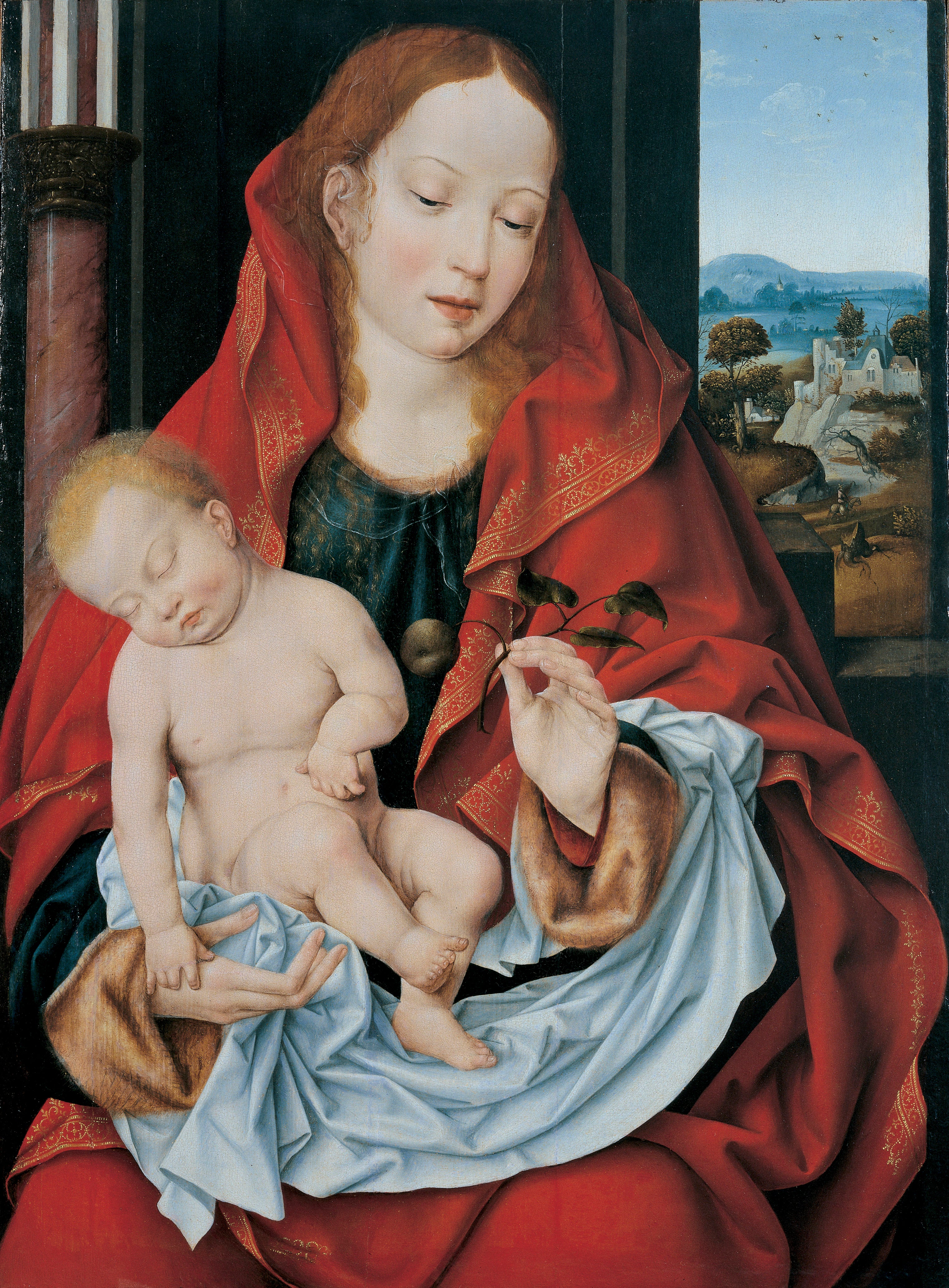 Vierge à l'Enfant (Gênes) - Joos van Cleve