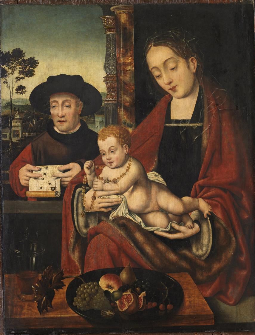 Sainte Famille - Joos van Cleve
