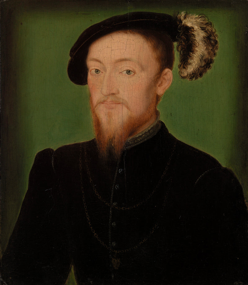 L'homme au chapeau à plumes - Corneille de Lyon