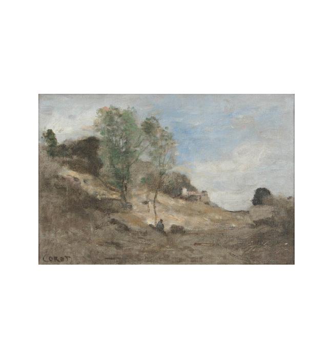 Paysage vallonné - Jean-Baptiste Camille Corot